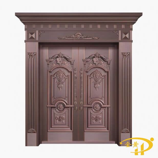 整板模壓銅門(mén)