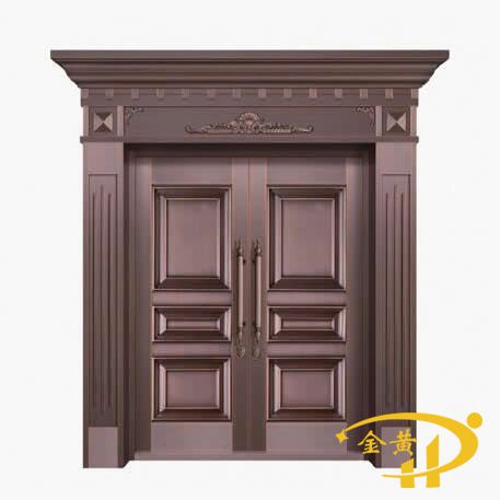 整板模壓銅門(mén)