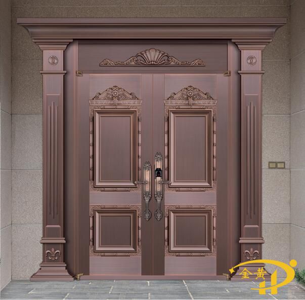 不銹鋼鍍銅門是銅門嗎?銅門廠家解析銅門種類及銅門價格