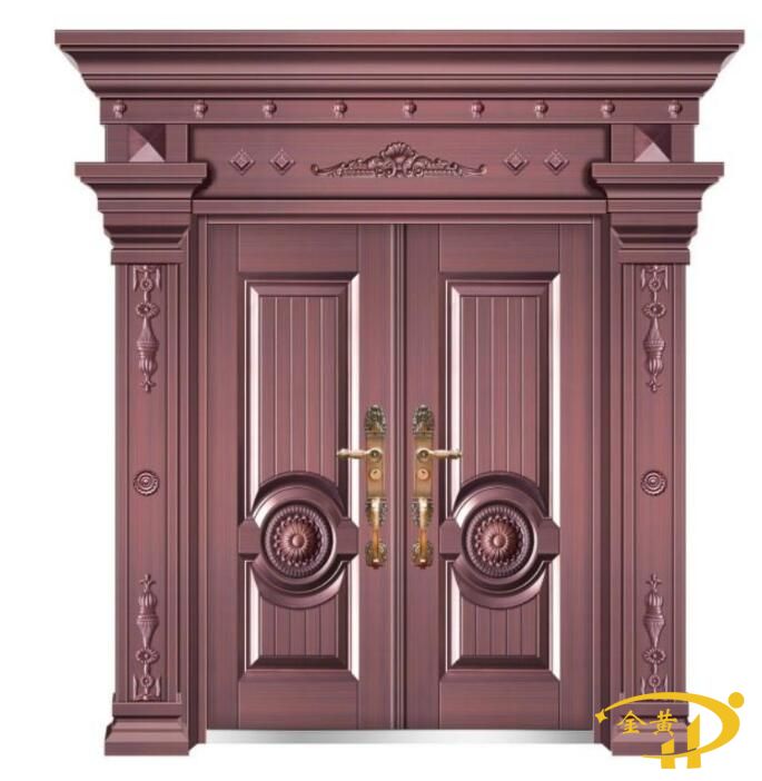 鋅合金鍍銅別墅門