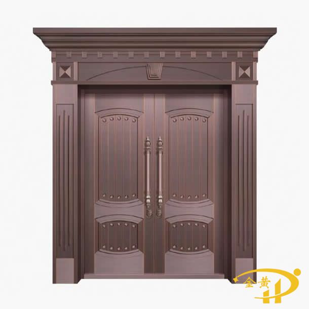 別墅對(duì)開銅門