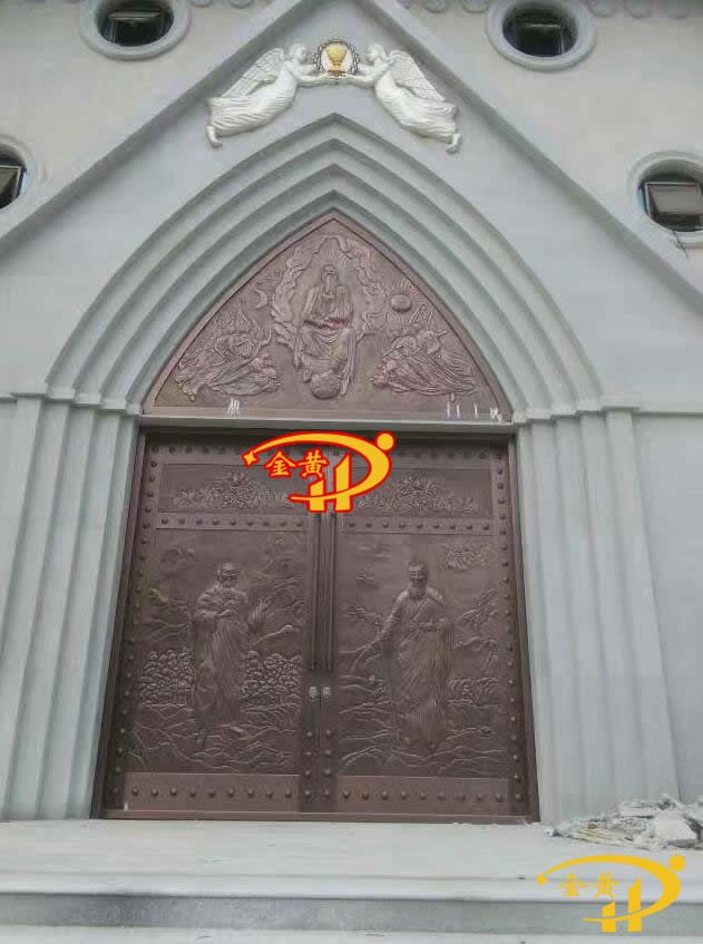 福建平潭天主教堂銅門(mén)