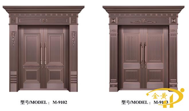 銅門是什么材料做的