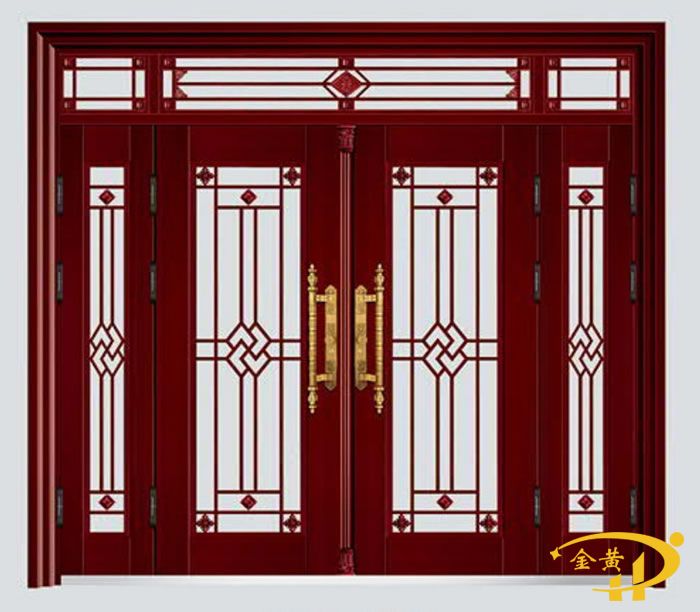 四開子母玻璃拼接門