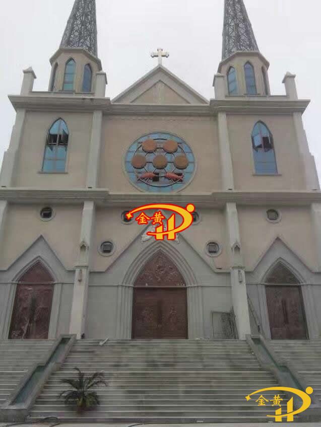 福建平潭天主教堂銅門(mén)
