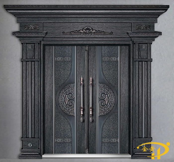 鋅合金鑲嵌拼接門