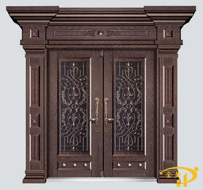 豪華鋅合金拼接門