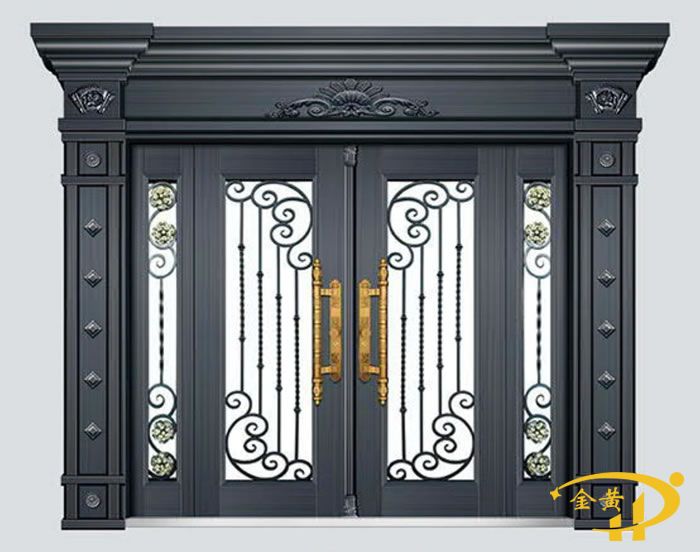 非標(biāo)子母玻璃拼接門