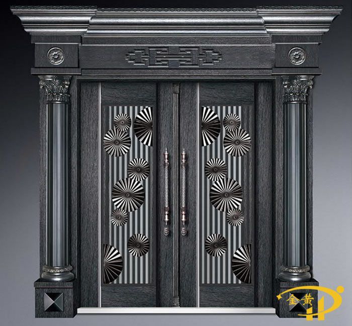 玻璃鋅合金拼接門