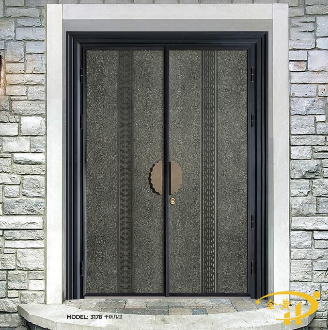 中式別墅鑄鋁大門