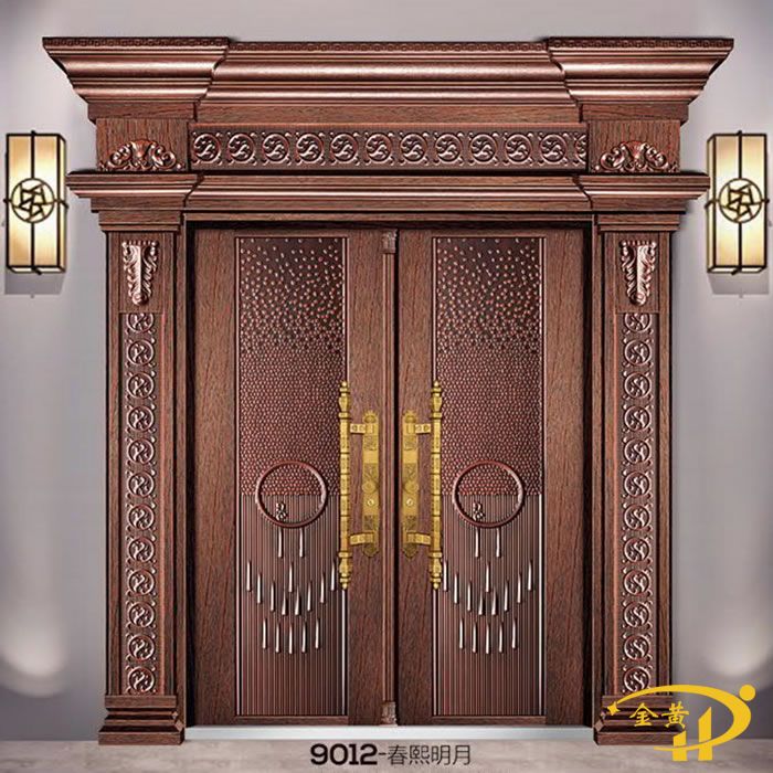 鋅合金鑲嵌拼接門廠家