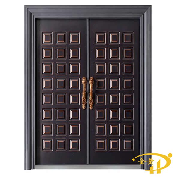 中式鑄鋁別墅大門(mén)